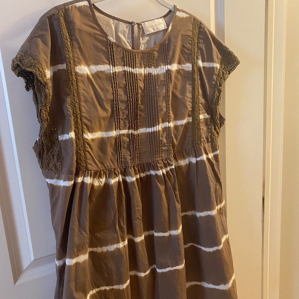 Anthropologie Tie Dye Dress